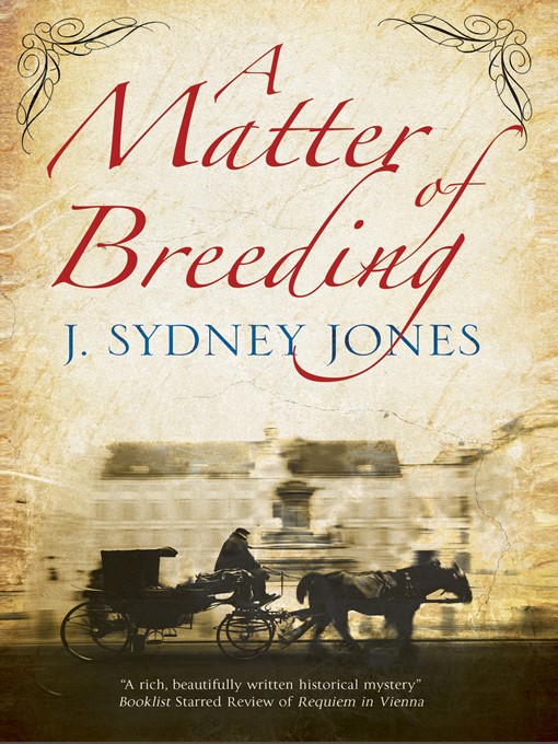 Upplýsingar um A Matter of Breeding eftir J. Sydney Jones - Til útláns